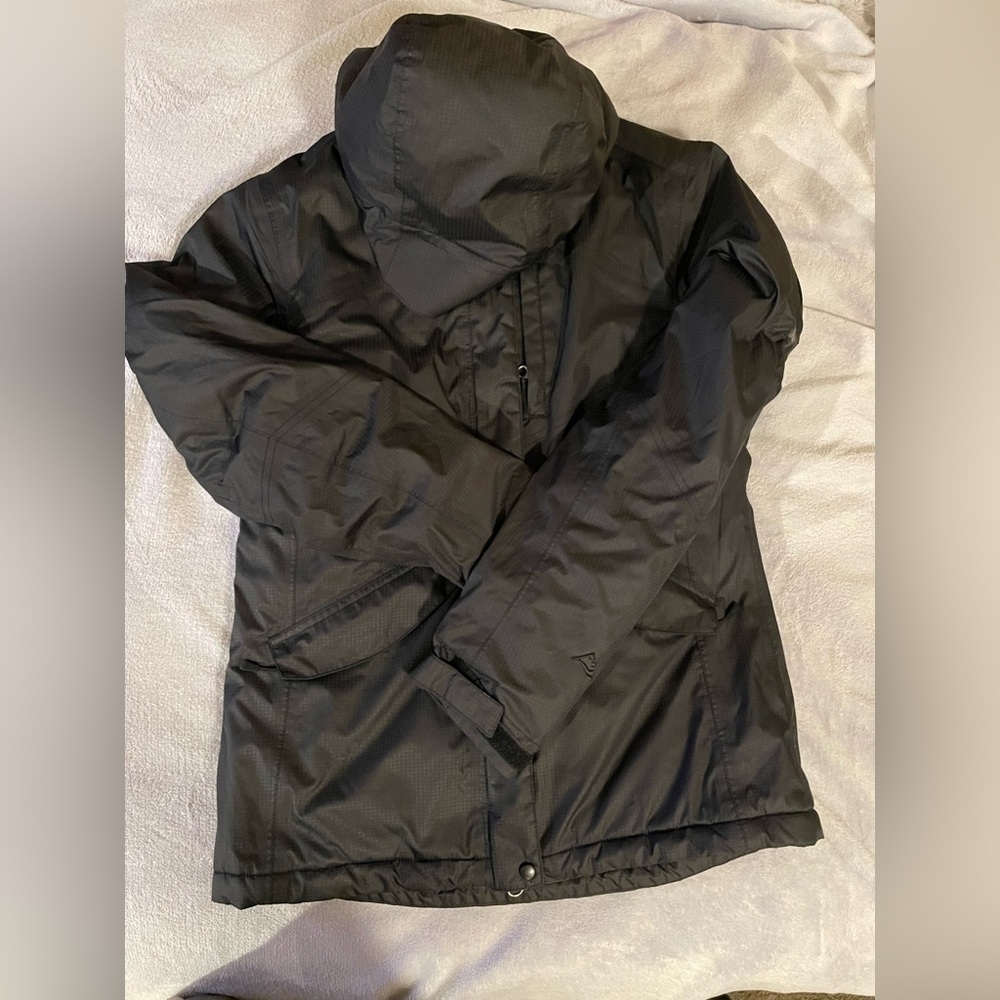 Alpine Design Black Performance Jacket with Insulated Hood